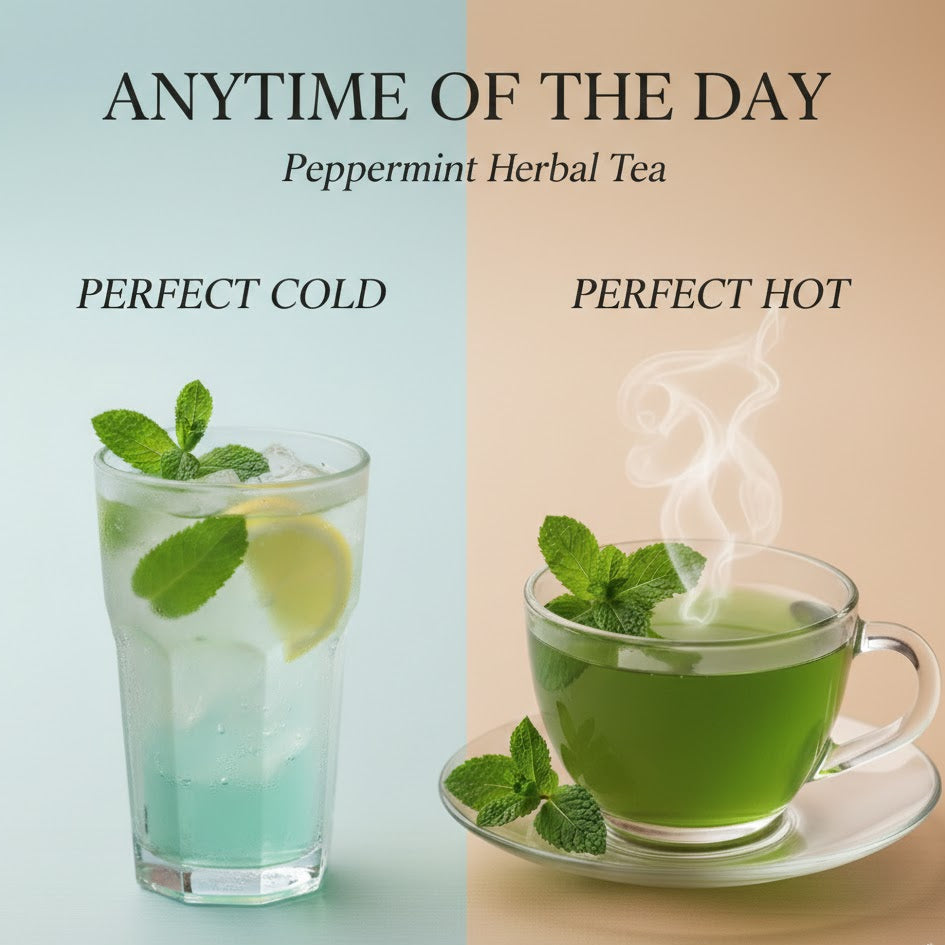 Peppermint Herbal + Butterfly Pea Flower Combo (Pack of 2)