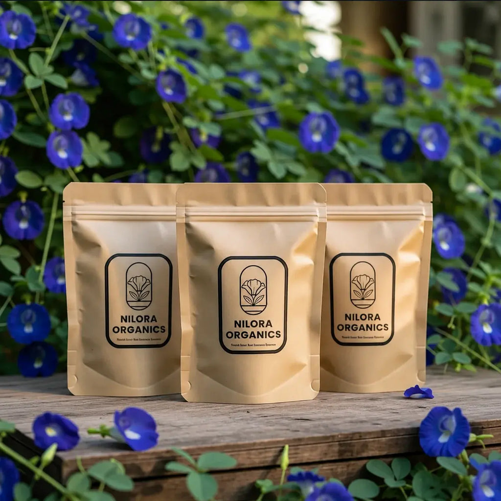 Butterfly Pea Flower Herbal Tea (Blue Tea) – 150g (Pack of 3) | 300 Servings